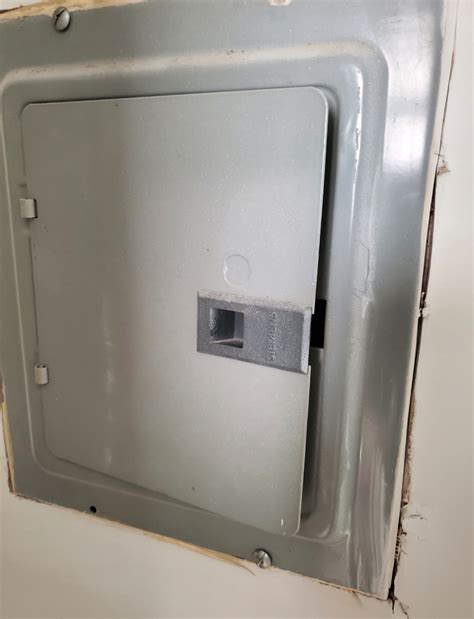 electrical panel box lock broke|electrical breaker box installation.